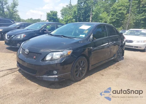 2009 Toyota Corolla S from USA, damaged, VIN 2T1BU40E09C148149